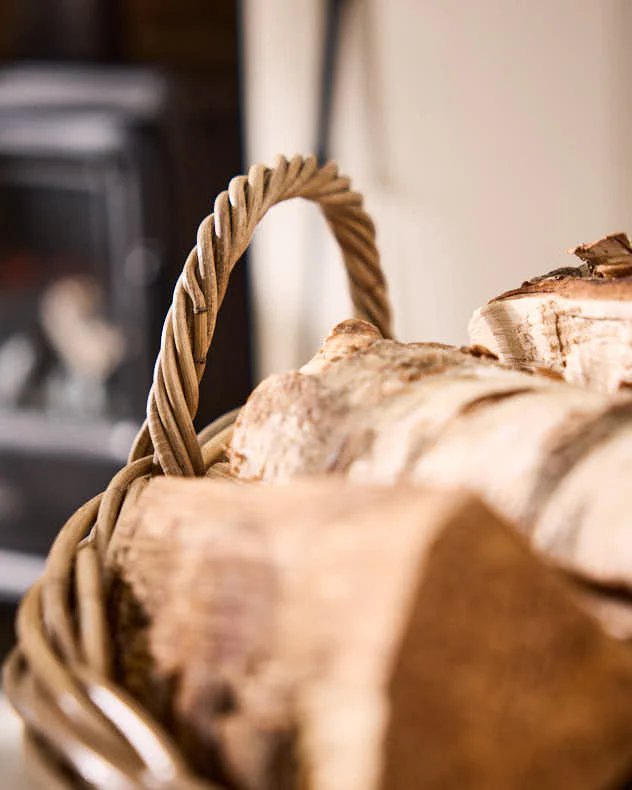 Azara Premium Oval Log Basket - Image 3