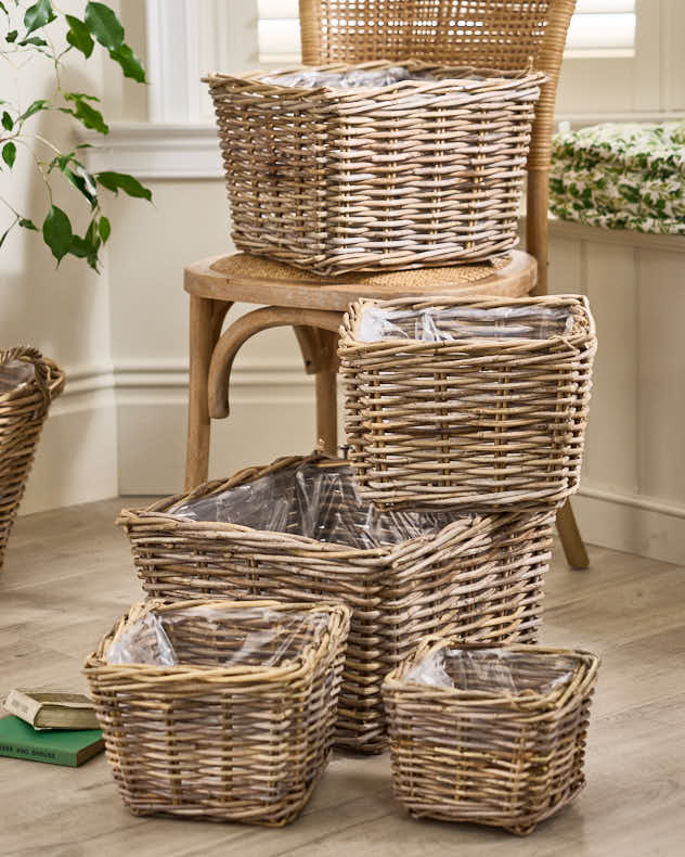 Bala Square Lined Baskets - Image 3