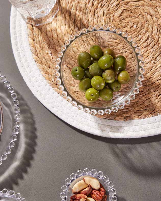 Bella Perle Beaded Glass Bowl - Image 5
