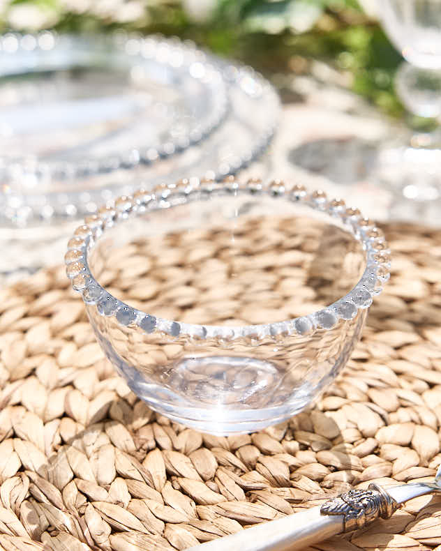 Bella Perle Beaded Glass Bowl - Image 6