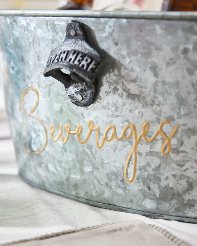 Gold & Zinc Beverages Bucket - Image 4
