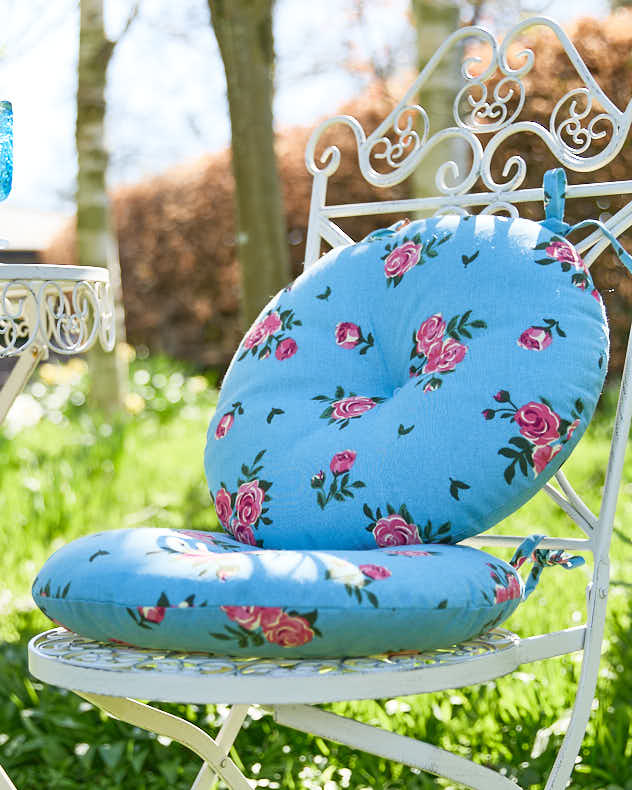 Blue Rose Garden Cushion Collection - Image 5