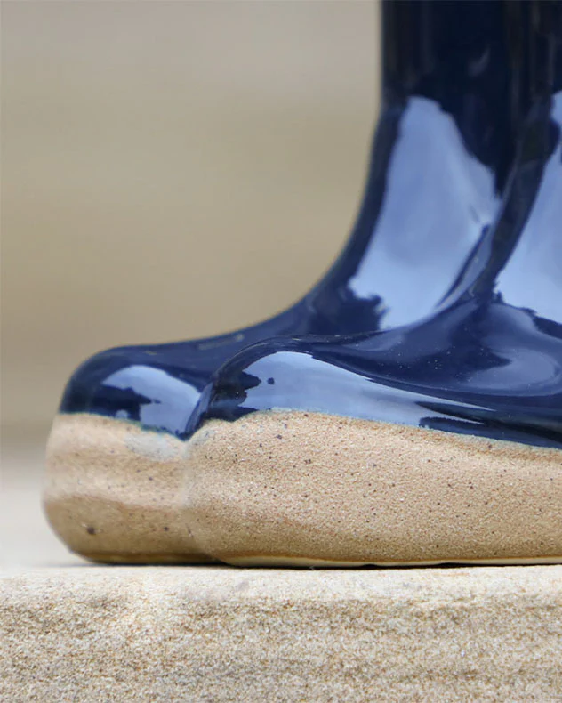 Midnight Blue Welly Boot Planter - Image 5