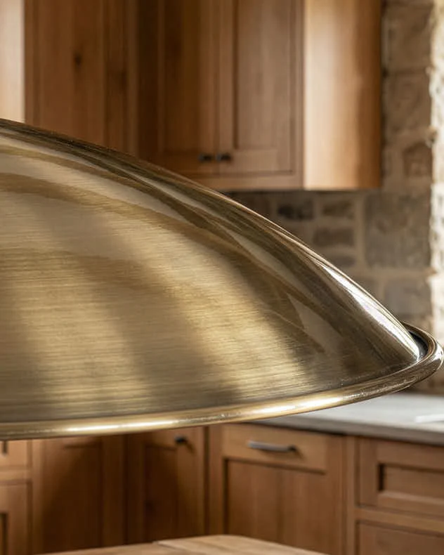 Brass Pendant Light - Image 2