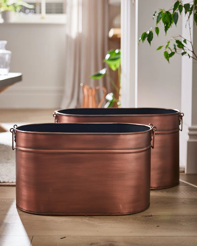 Bronte Copper Coal Bucket - Image 2