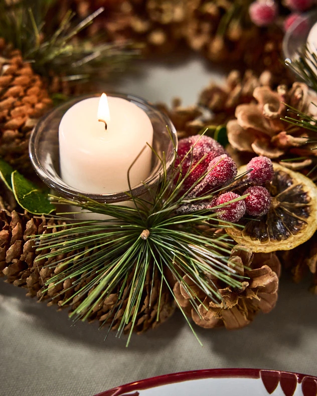 Citrus Spice Round Tealight Centrepiece - Image 2