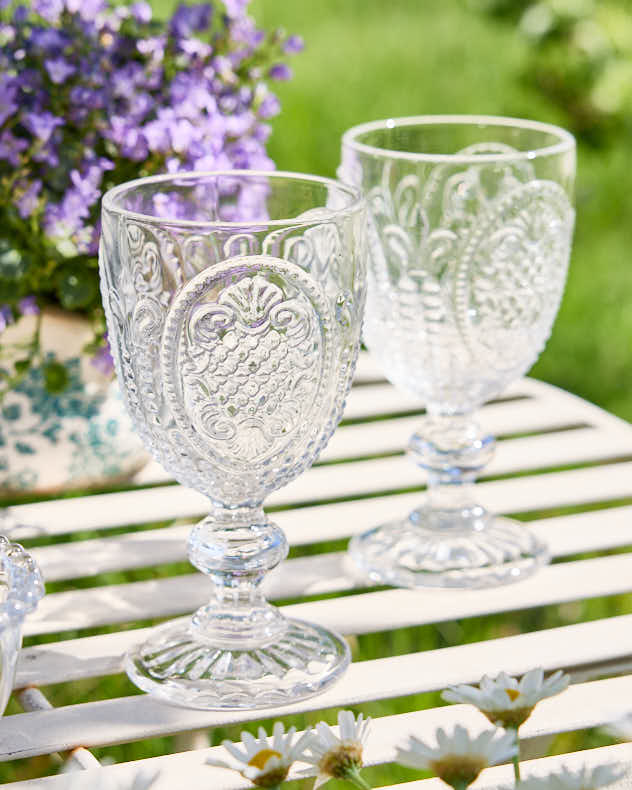 Cool Blue Glassware Collection - Image 3