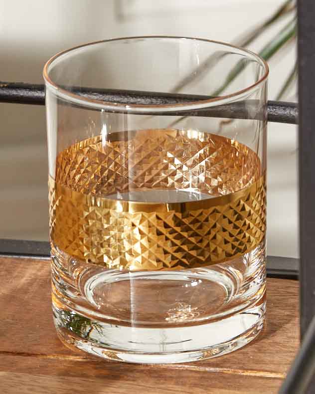Gold Band Drinks Tumblers - Image 4