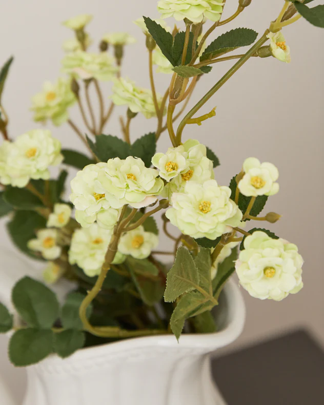 Faux Meadow Rose Spray - Image 4