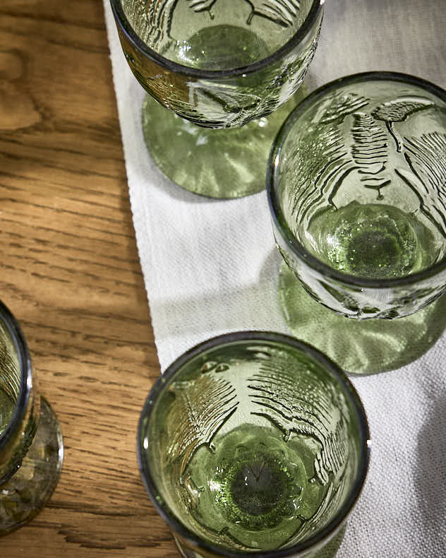 Fern Leaf Glassware Collection - Image 3