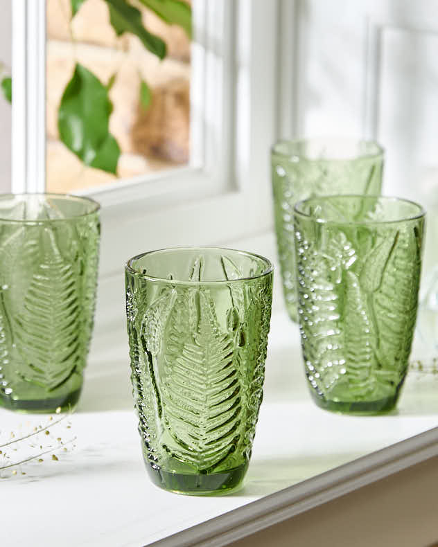 Fern Leaf Glassware Collection - Image 6