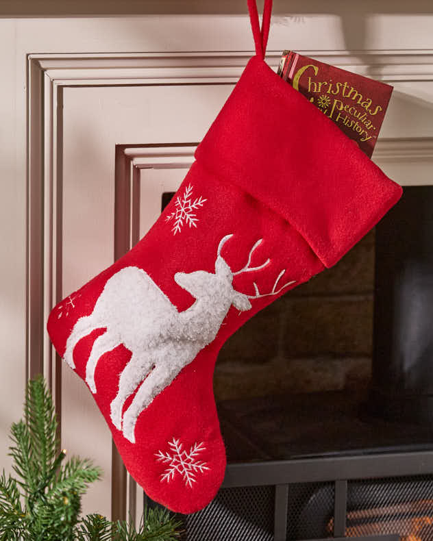 Jolly Red Children's Christmas Stocking - Image 3