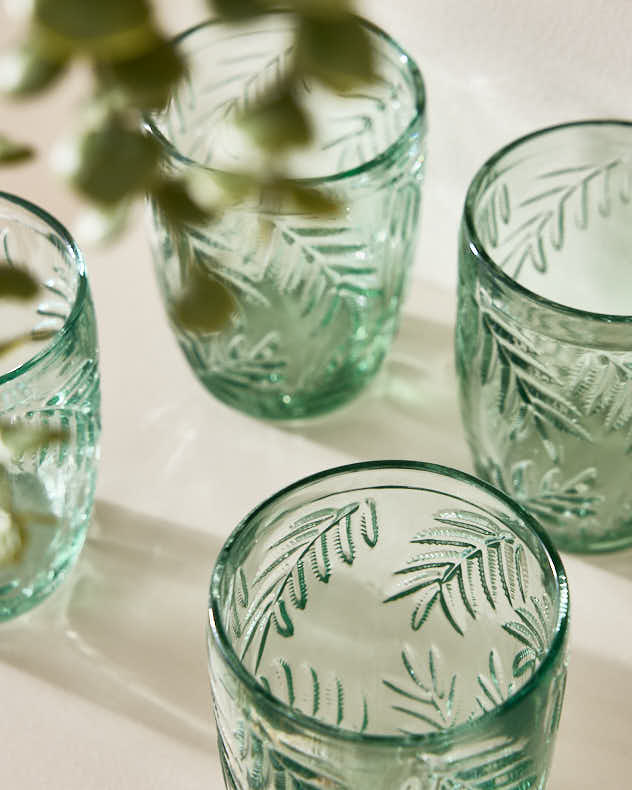 Laurier Leaf Set of Short Tumblers - Image 4