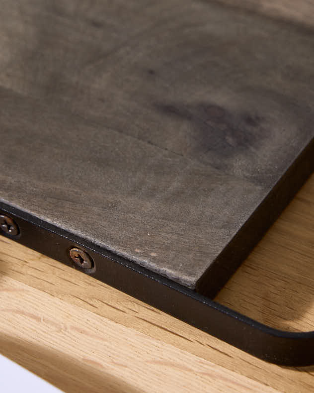 Mango Wood Serving Board with Handle - Image 3