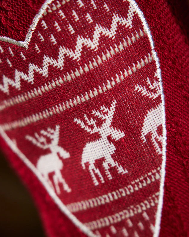 Nordic Heart Personalised Stocking - Image 3