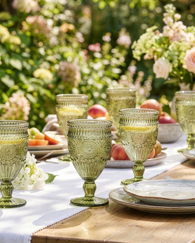 Palmas Green Wine Goblet - Image 5