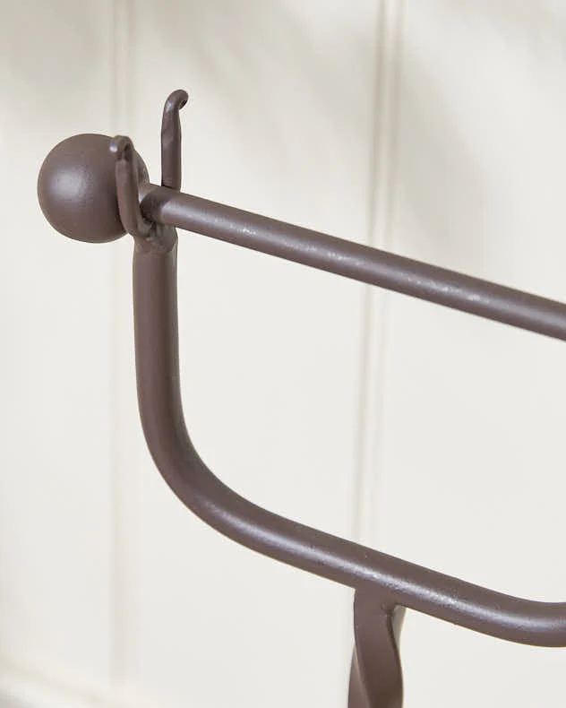 Period Style Iron Toilet Roll Holder - Image 4
