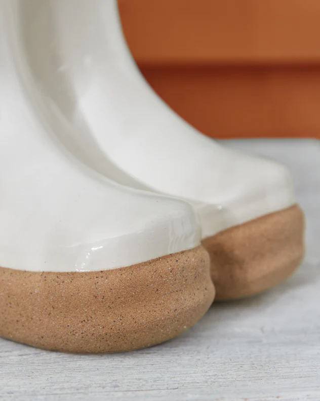 Personalised Large White Welly Planter - Image 4