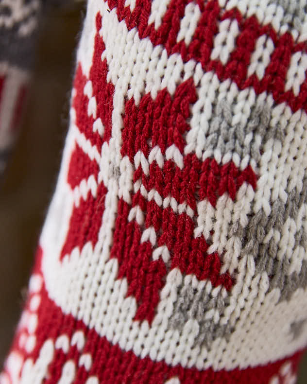 Personalised Fair Isle Knitted Stockings - Image 2