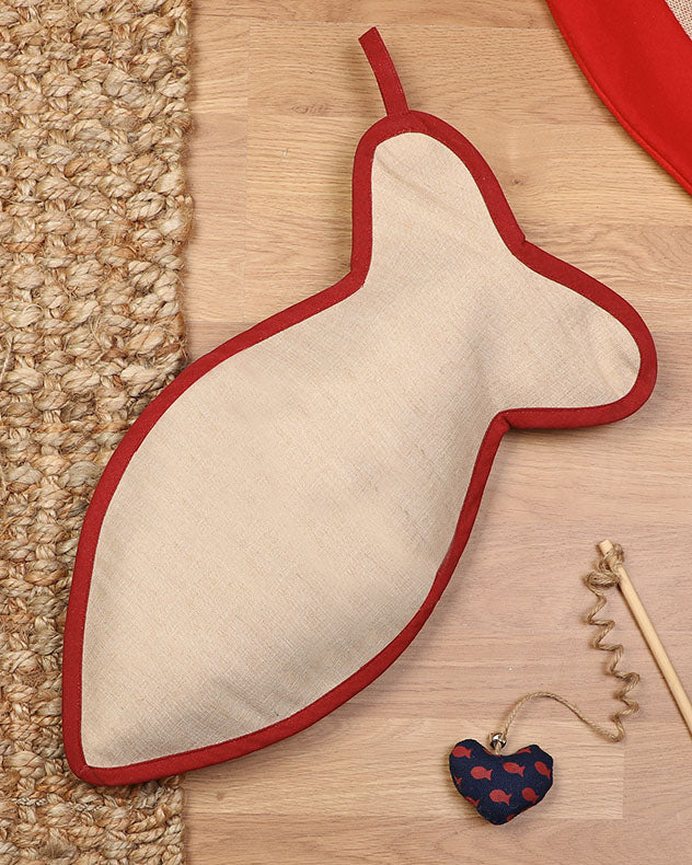 Pet Treats Fish Christmas Stocking - Image 4