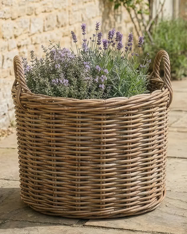 Premium Willow Wicker Planter Collection - Image 4