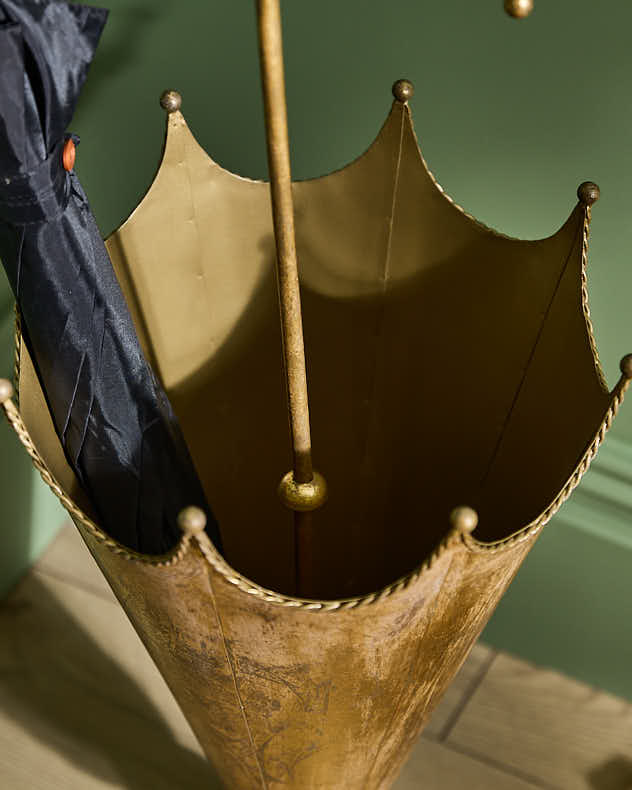 Regal Gold Umbrella Stand - Image 4