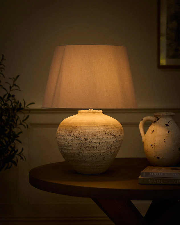 Regola Stone Effect Ceramic Lamp - Image 3