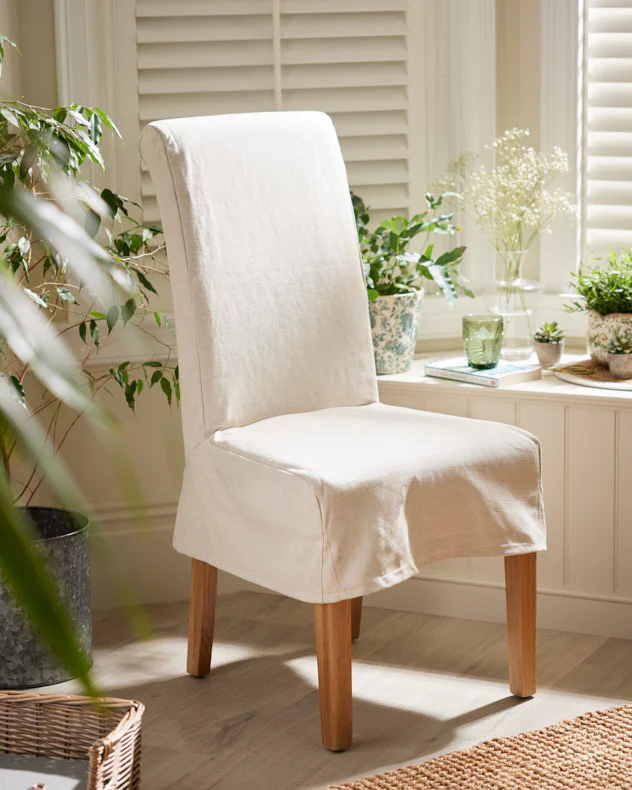 Set of 2 Natural Dining Chairs - Image 3