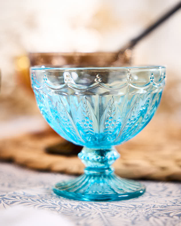 Roselle Set of 6 Footed Bowls - Image 3