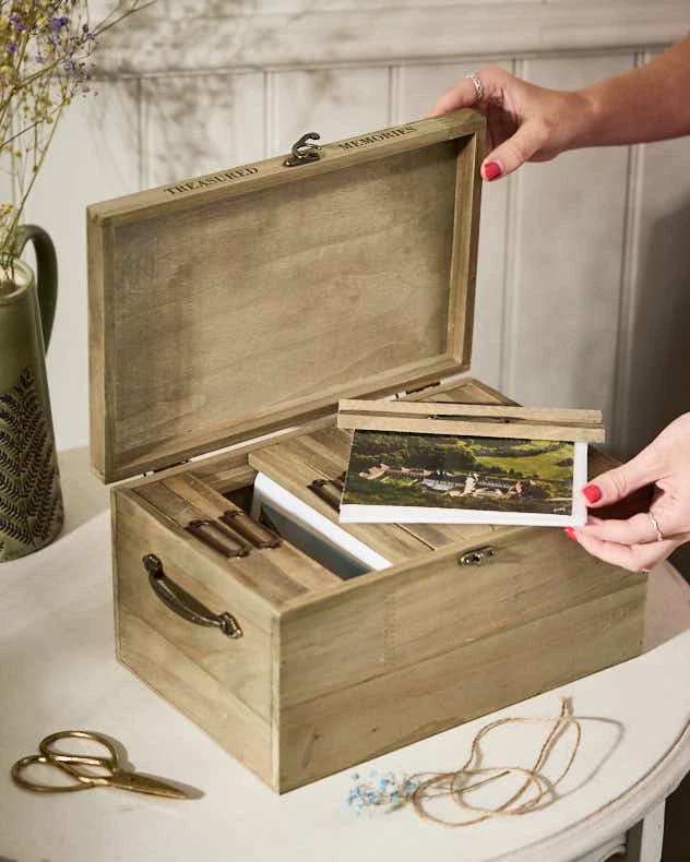 "Treasured Memories" Photo Box - Image 3
