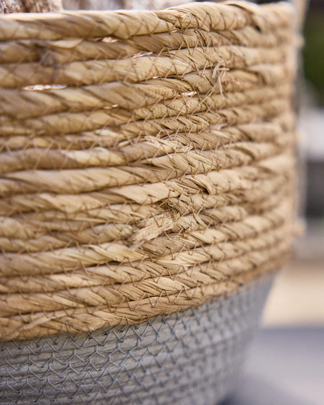 Set of 2 Natural Storage Baskets - Image 4