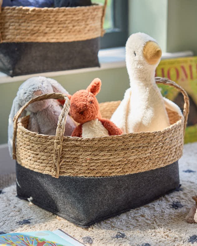Set of 2 Two Tone Baskets - Image 3