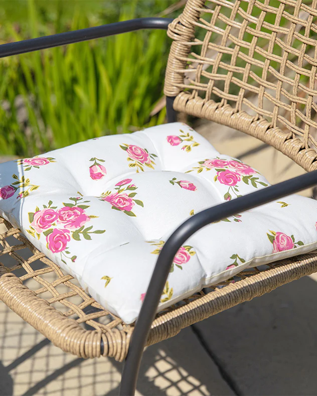 Set of 4 Helmsley Blush Seat Pads