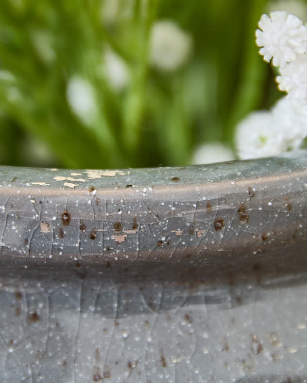 Soire Blue Floral Planter - Image 3