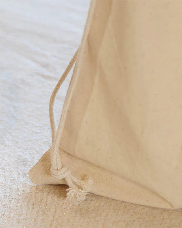 Square Cotton Bread Bag - Image 3