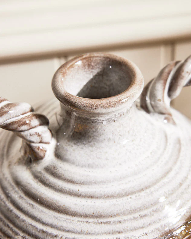 Two Tone Terracotta Vase - Image 3