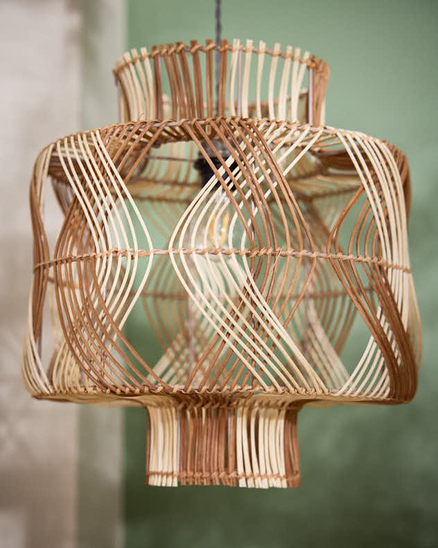 Two-Tone Woven Ceiling Shade - Image 4