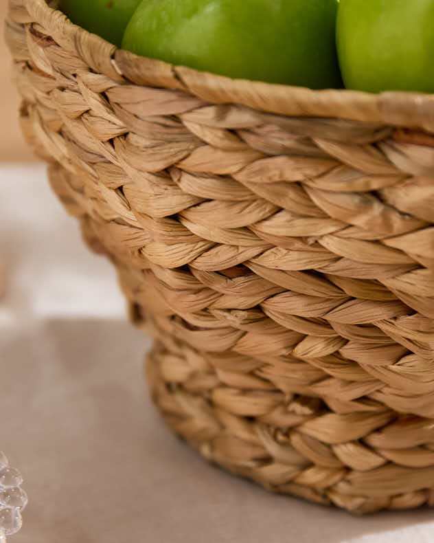 Water Hyacinth Footed Fruit Bowl - Image 5