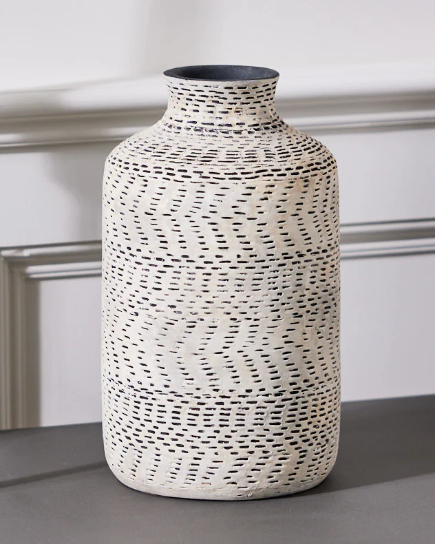 Welte Textured Stoneware Vase - Image 5