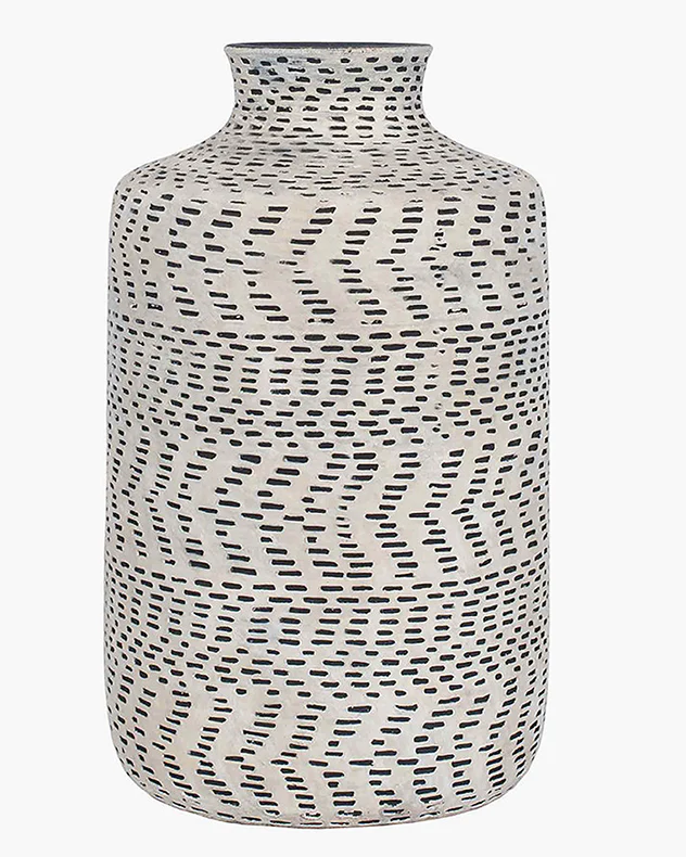 Welte Textured Stoneware Vase - Image 6