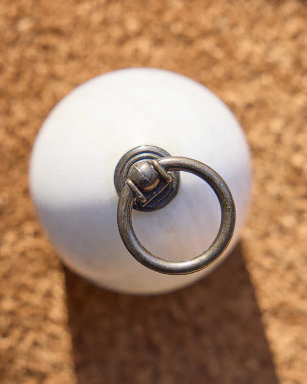 White Marble Door Stop - Image 3