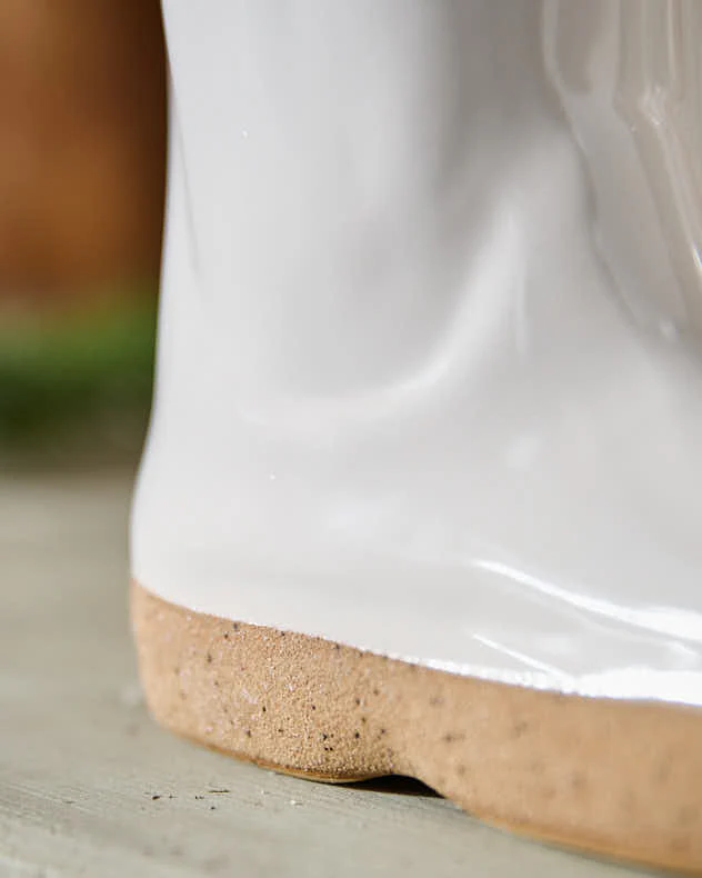 White Wellington Boot Planters - Image 5