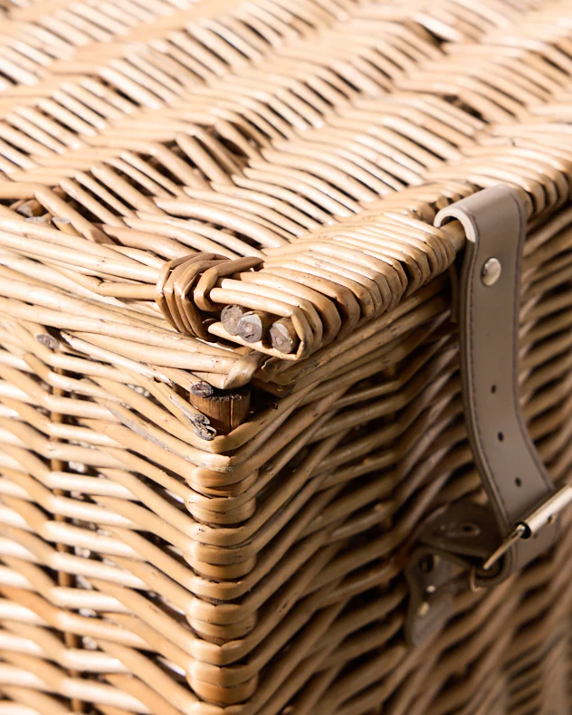 Tall Wicker Hamper Basket - Image 3