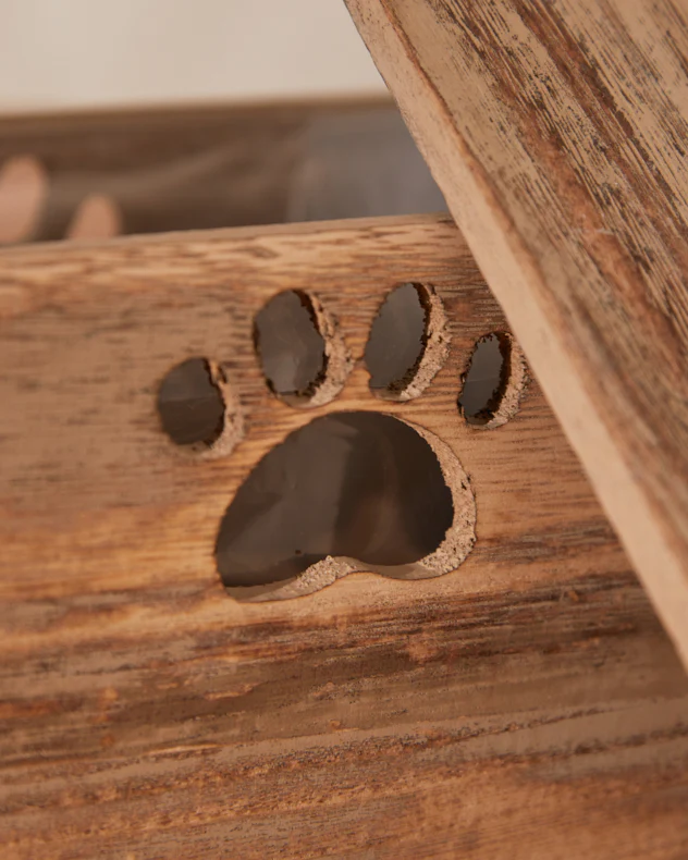 Wooden Pet Treat Box With Lid - Image 2